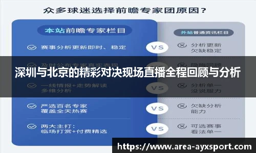 深圳与北京的精彩对决现场直播全程回顾与分析