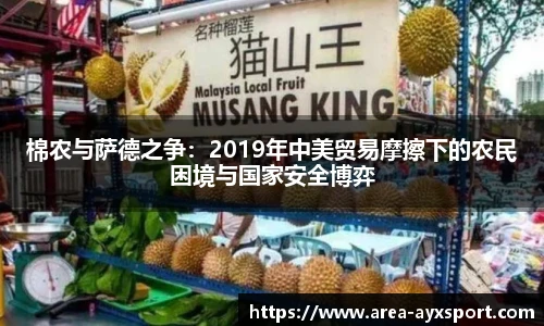 棉农与萨德之争：2019年中美贸易摩擦下的农民困境与国家安全博弈